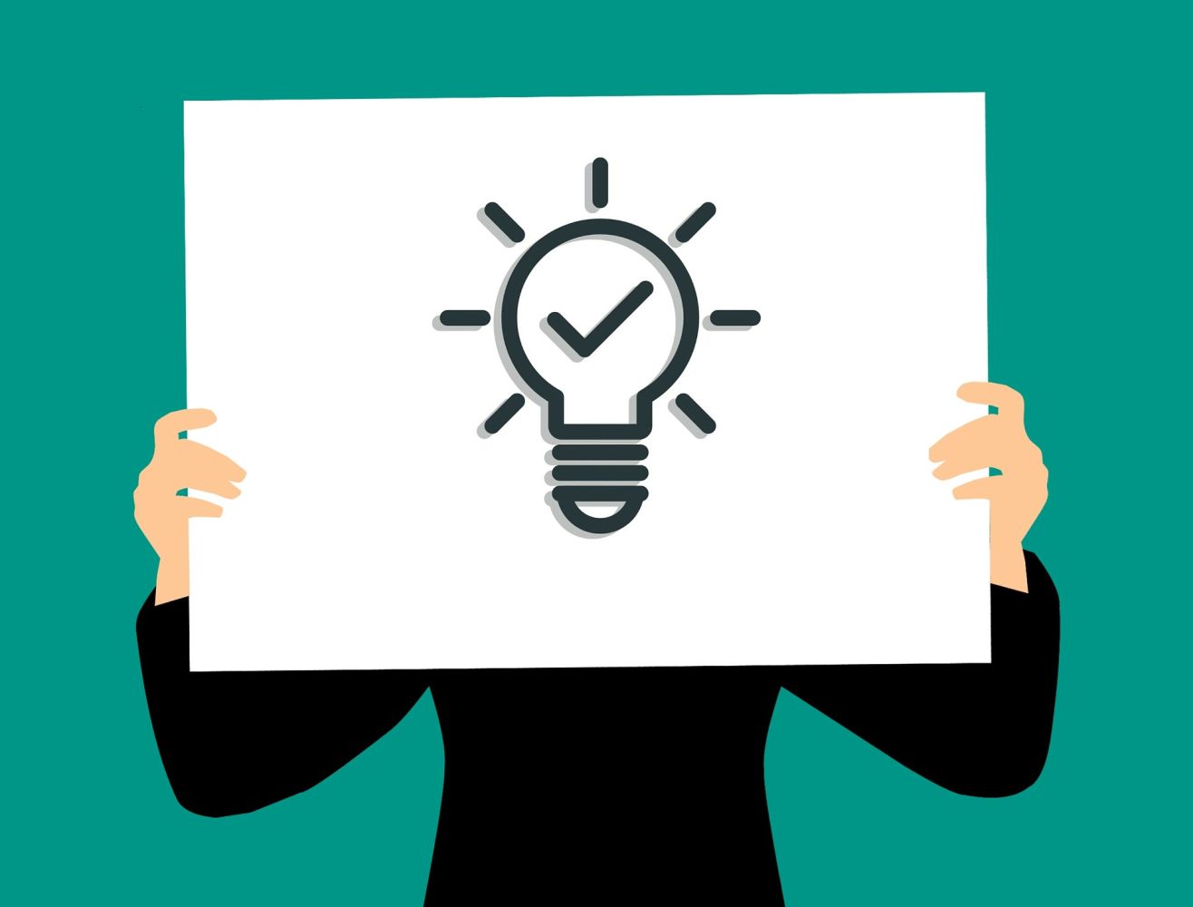 lightbulb business graphic